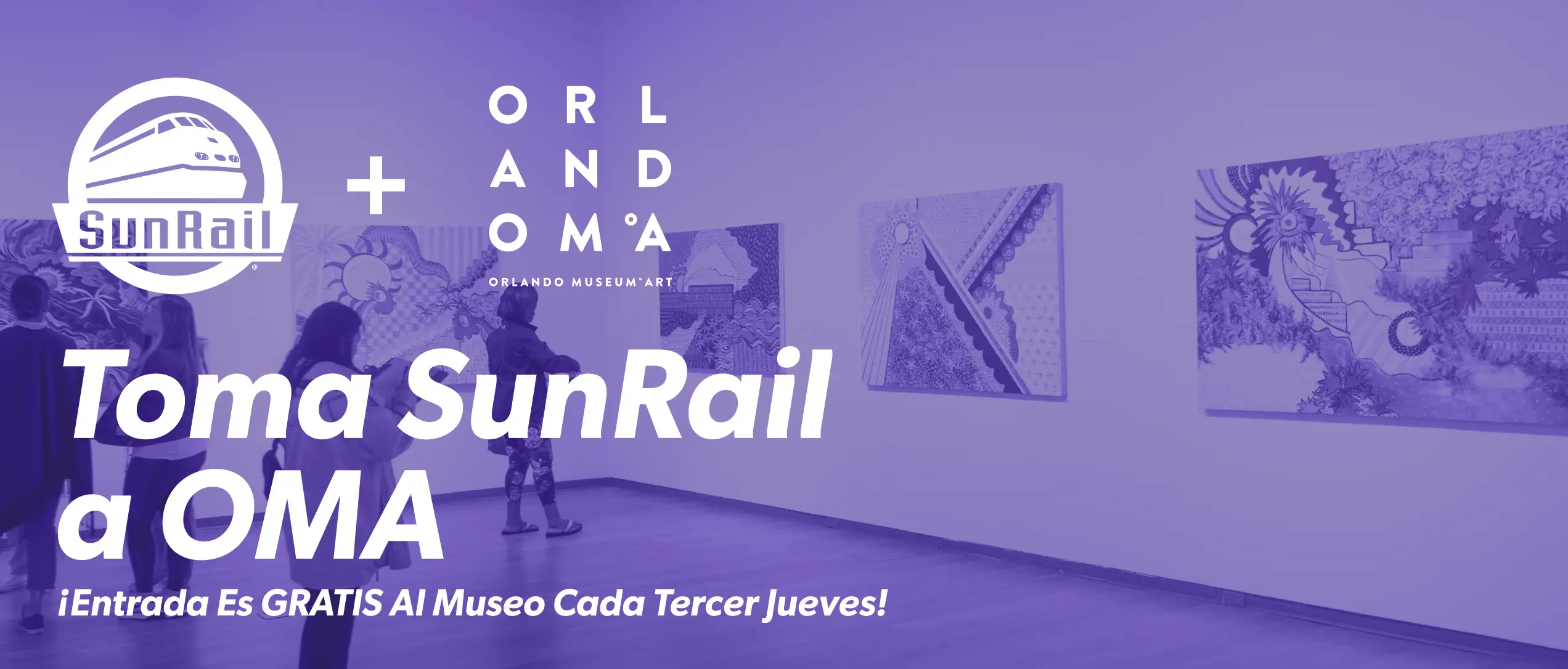 Ride SunRail to OMA - FREE Museum Entry Every Third Thursday