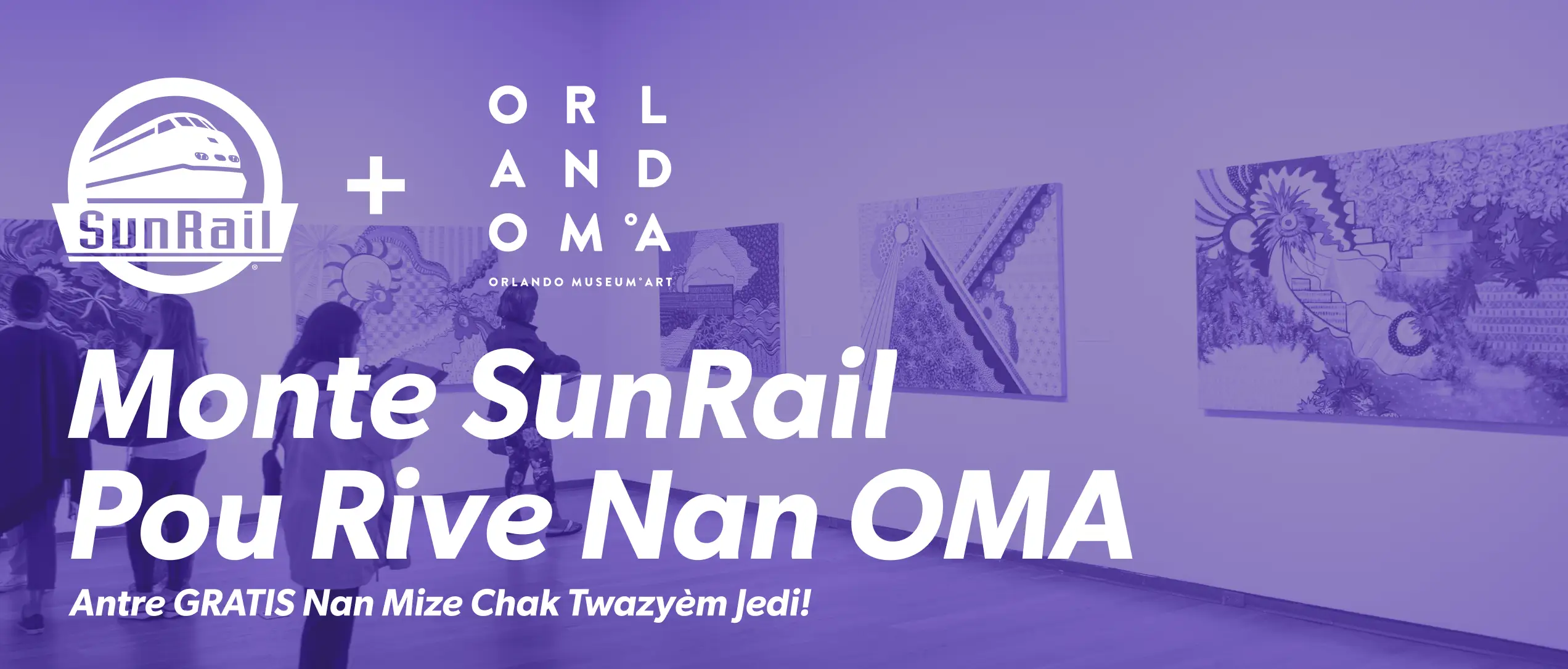 Ride SunRail to OMA - FREE Museum Entry Every Third Thursday