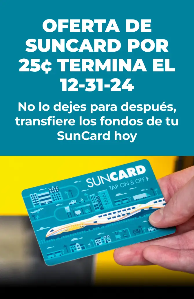 25¢ SunCard offer ends 12-31-24