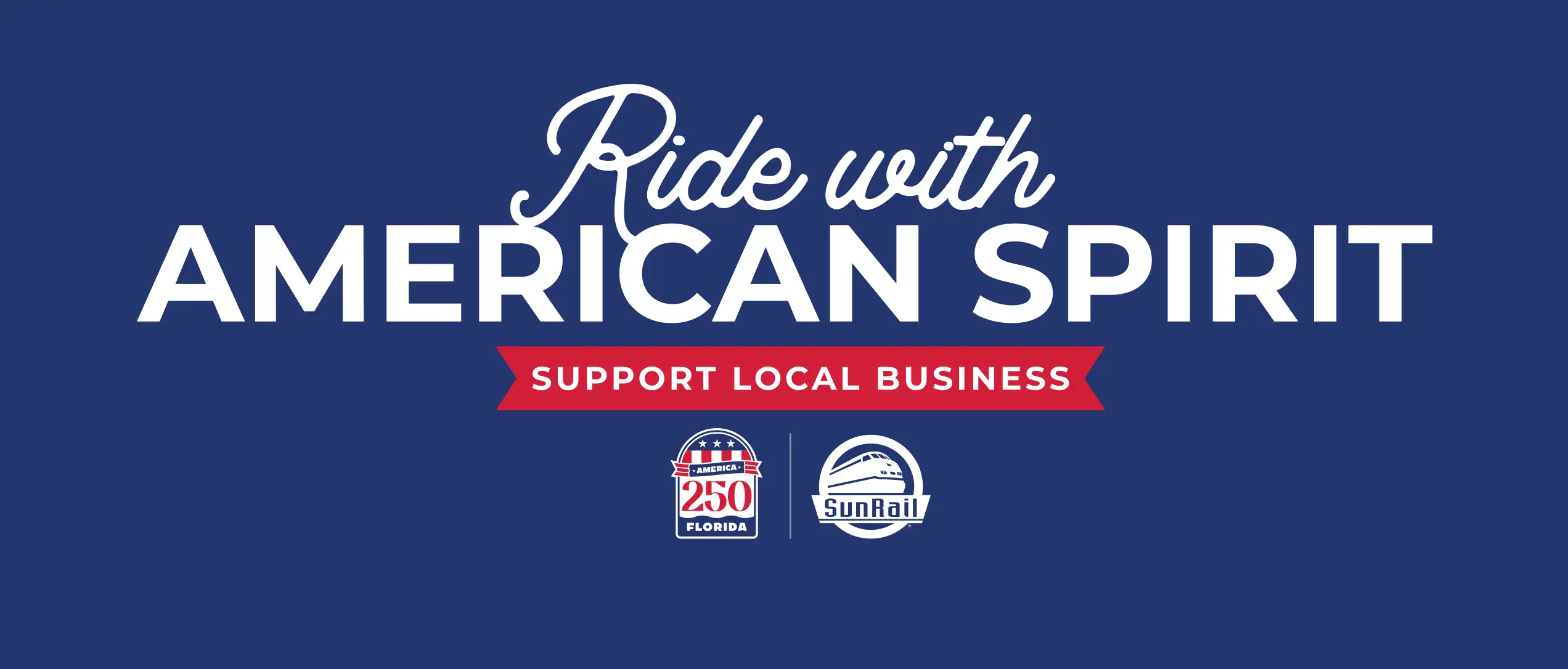 Ride with American spirit. Support local business.