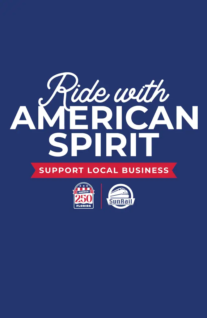 Ride with American spirit. Support local business.